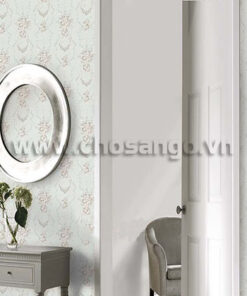 Hình thực tế Giấy dán tường Hàn Quốc Lohas 87350-2 phối với 87347-6