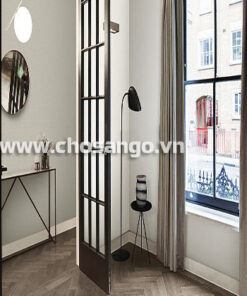 Hình thực tế giấy dán tường Hàn Quốc Lohas 87379-5 phối màu 87379-2