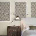 Hình thực tế giấy dán tường Hàn Quốc Lohas 87381-3 phối màu 87380-3
