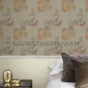 Giấy dán tường Hàn Quốc Lohas 87392-3 phối màu 87391-8
