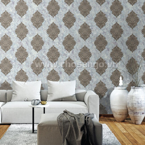 Giấy dán tường Hàn Quốc Aurora 4207-2 hình phối