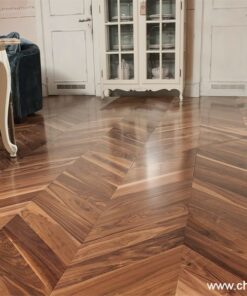 Sàn gỗ hoa văn parquet xương cá V